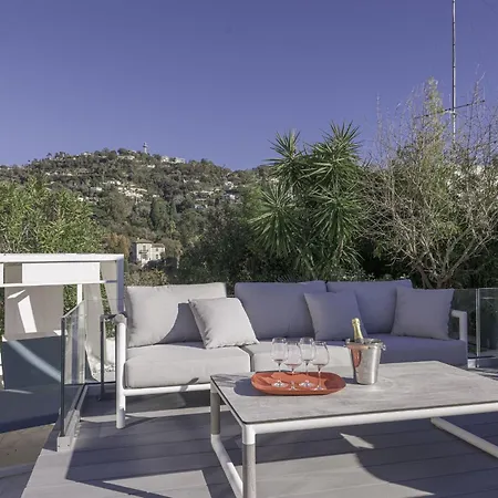 Daire Luxury Penthouse Montfleury By Halldis Cannes